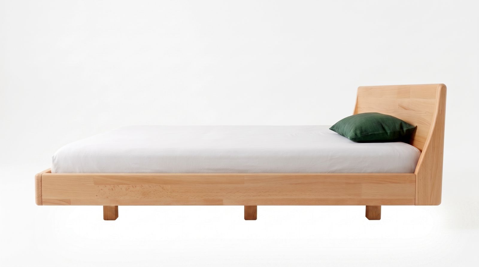 Łóżko Eyko Capri buk naturalny