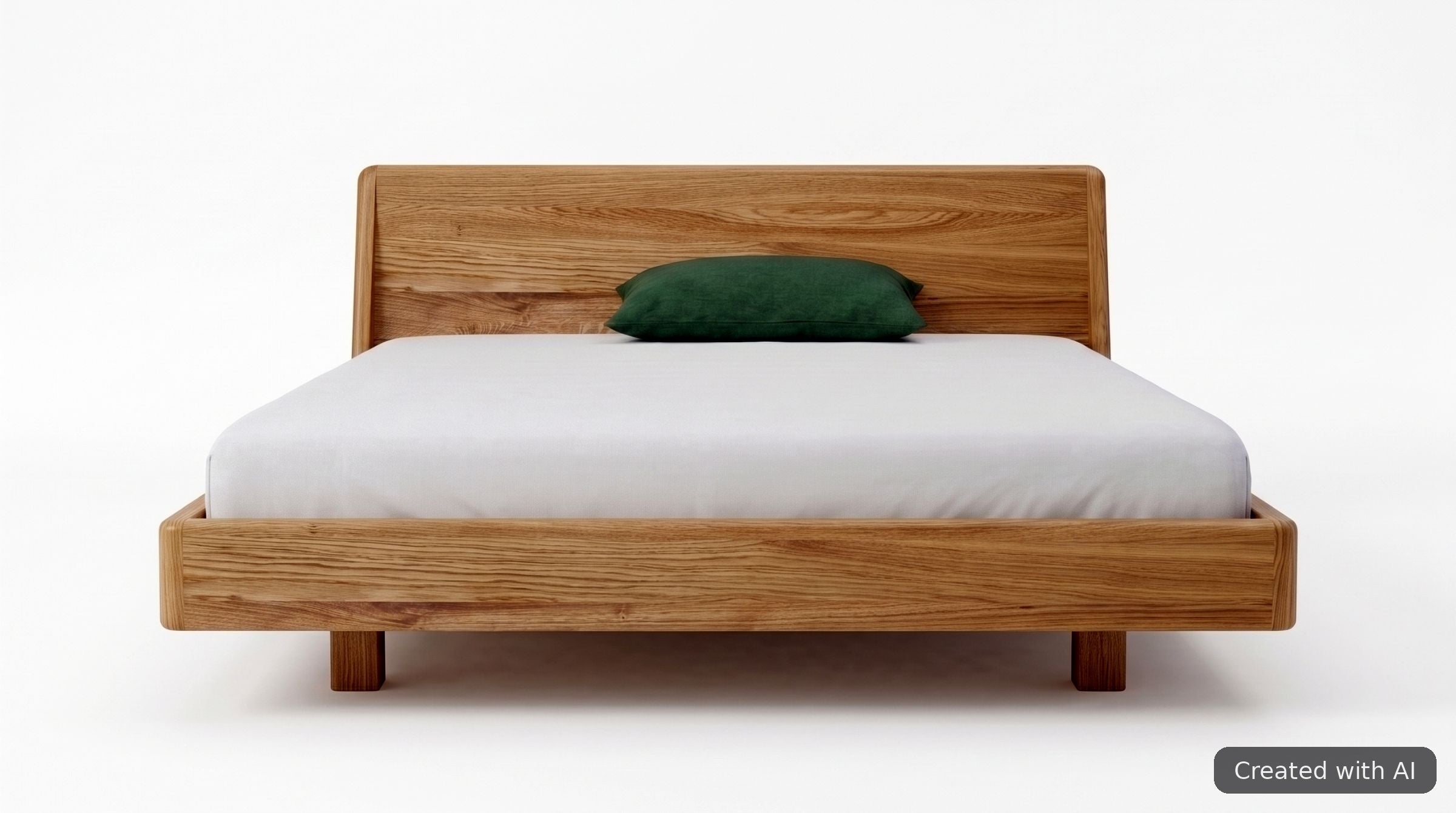 Łóżko lewitujące Eyko Capri, dąb dziki
