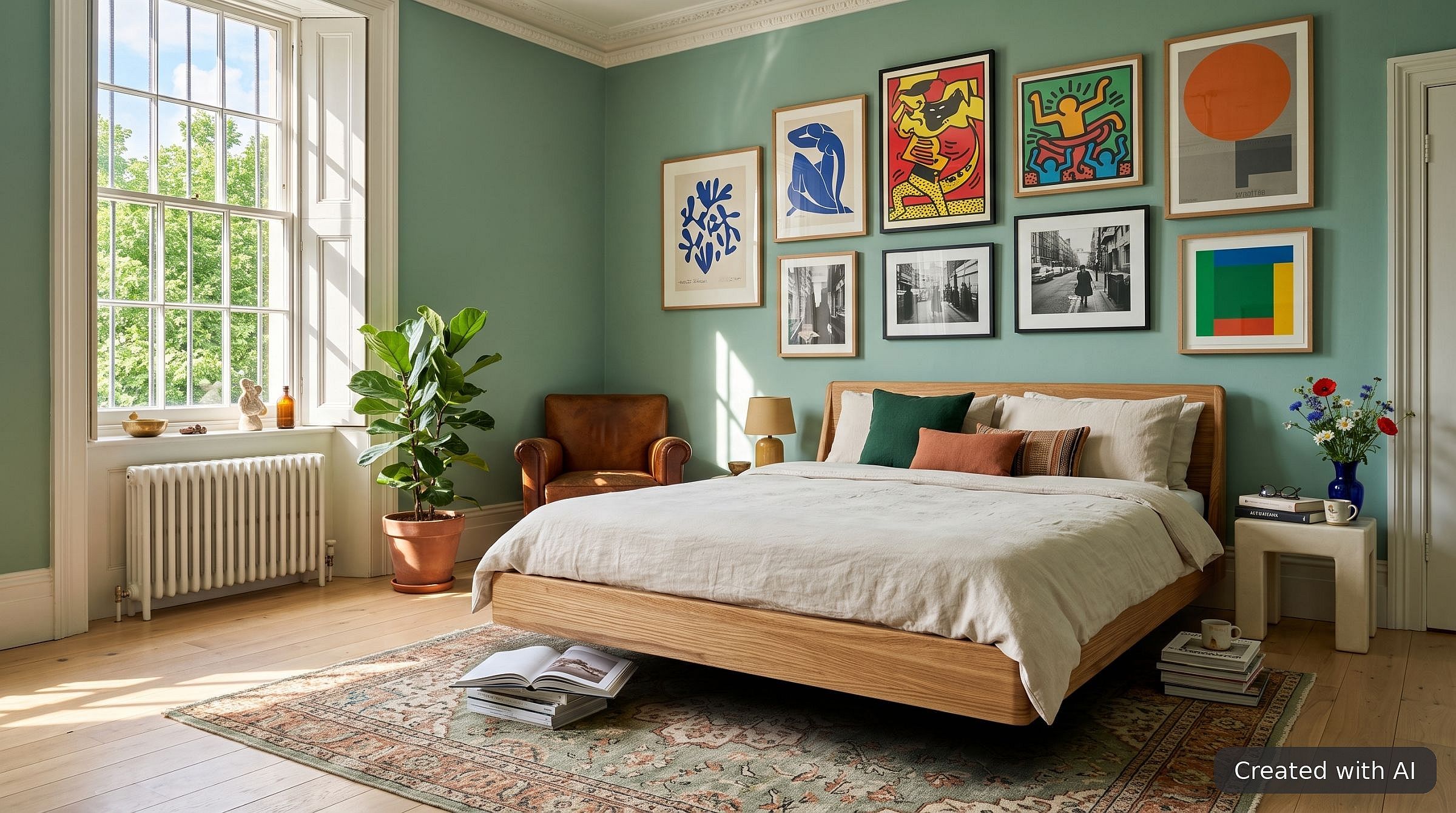 Łóżko lewitujące Eyko Capri, dąb dziki